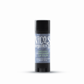 Peppermint Lip Balm -  Moisturizing Organic Lip Balm w/EFA's