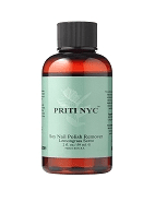 Soy Nail Polish Remover With Organic Lemongrass Scent 2 Oz.